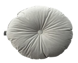 Rond kussen met knoop
