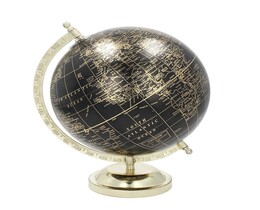 Dekoracja Globe Zwart 28 cm