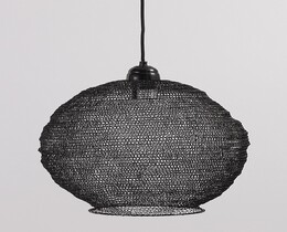 Hanglamp Nina Zwart 48 cm