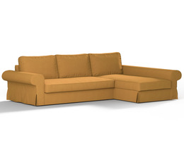 Backabro slaapbank met chaise longue hoes