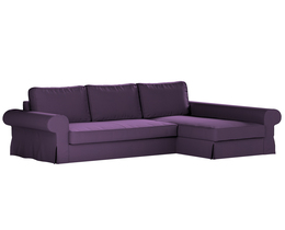 Backabro slaapbank met chaise longue hoes