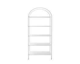 Boekenkast Clarence 200 cm wit