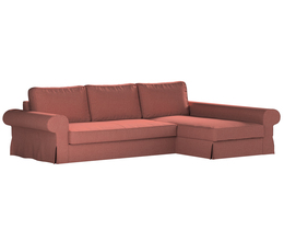 Backabro slaapbank met chaise longue hoes