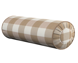 Rolkussen met plooien