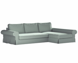 Backabro slaapbank met chaise longue hoes