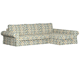 Backabro slaapbank met chaise longue hoes