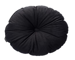 Rond kussen met knoop