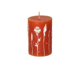 Świeca Giulia 13cm oranje