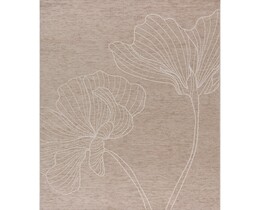 Dywan Fluweel beige/zand 160x230cm