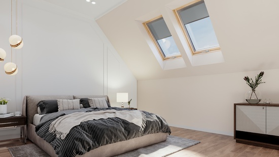 
										Verduisterende rolgordijnen RoofLITE+
																						