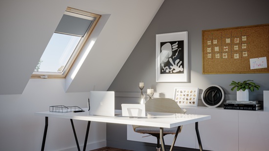 
										Verduisterende rolgordijnen RoofLITE+
																						