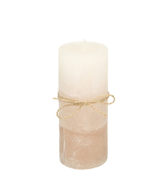Świeca Silvia 14cm beige