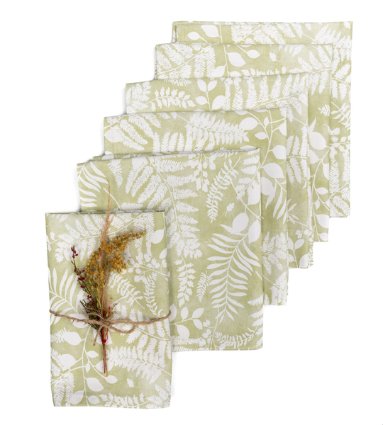 Set napkins 6 pcs 42x42cm Pastel Forest 142-49