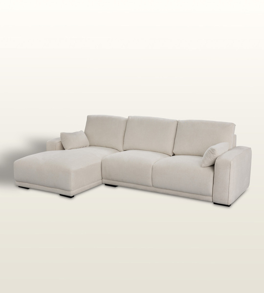 Sofa Silkeborg crème white left