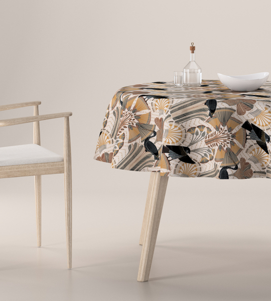 Tablecloth round