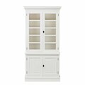 Display cabinet Milton with 4 with shelves 100x40x220cm