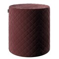 Quilted Barrel Pouffe