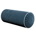 Bolster Cushion with Pleats and Piping