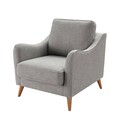 Armchair Venuste linen grey