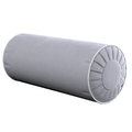 Bolster Cushion with Pleats and Piping