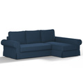 Backabro sofa Bed with Chaise Longue Cover