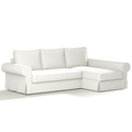 Backabro sofa Bed with Chaise Longue Cover